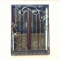Кованые решетки на окна. Модель-19