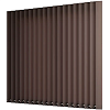 Жалюзи вертикальные тканевые 89 мм, цвет коричневый Лайн