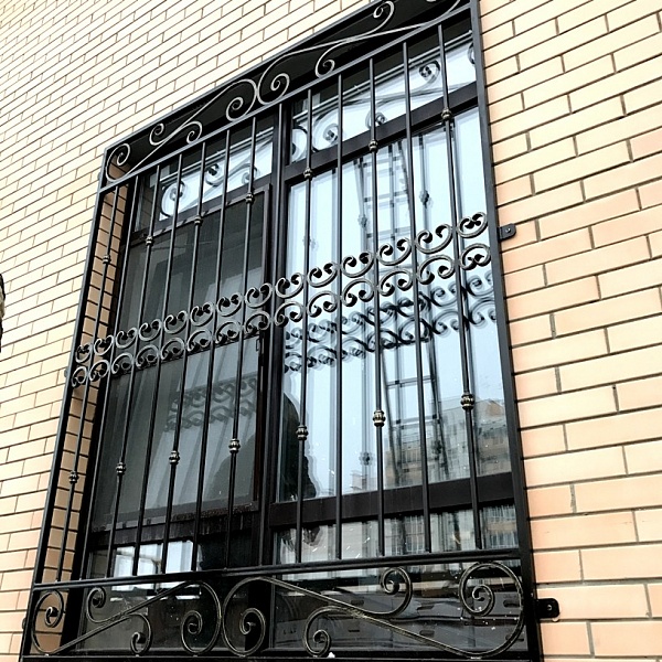 Кованые решетки на окна. Модель-24