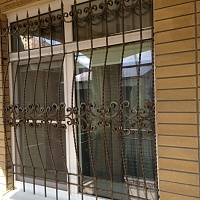 Кованые решетки на окна. Модель-9
