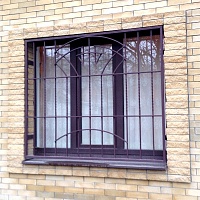 Кованые решетки на окна. Модель-20