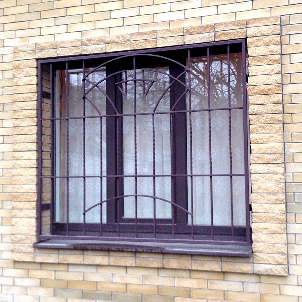 Кованые решетки на окна. Модель-20