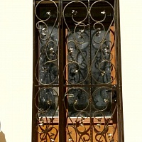 Кованые двери (решетка). Модель-6