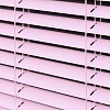 Межрамные жалюзи горизонтальные 25 мм, цвет светло-розовый