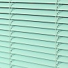 Межрамные жалюзи горизонтальные 16 мм, цвет светло-бирюзовый