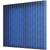 Жалюзи вертикальные тканевые 89 мм, цвет синий Бали