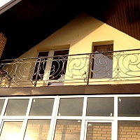 Кованое ограждение балкона. Модель-11