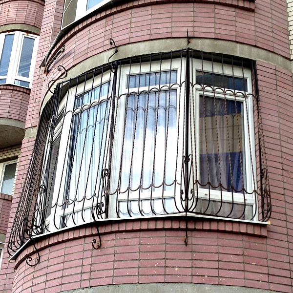 Кованые решетки на окна. Модель-10
