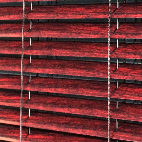 Межрамные жалюзи горизонтальные 25 мм, цвет тик